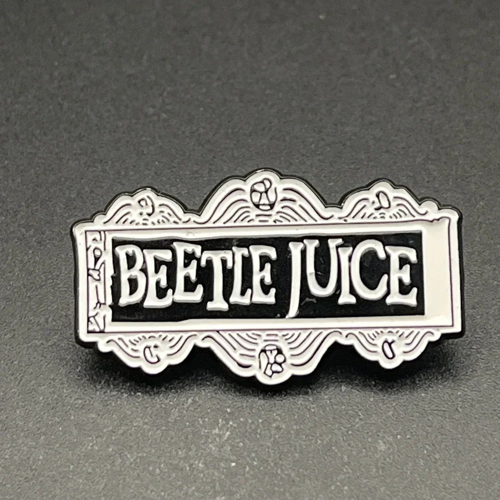 Beetlejuice‎ Movie Tim Burton Lapel Hat Pin